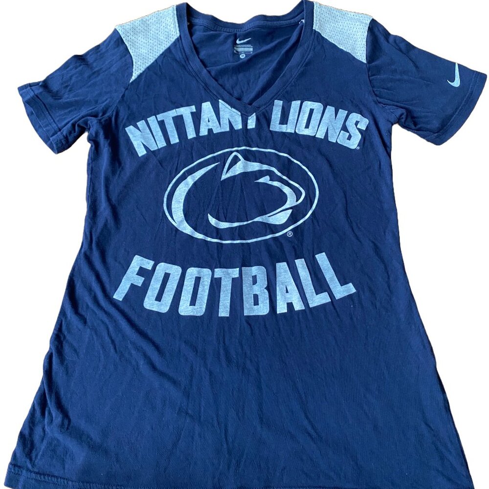Penn State Nittany Lions Football Nike Women's Tee Shirt, Medium